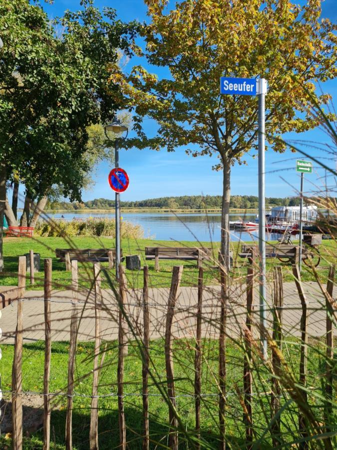 Pension Seeschloesschen Rathenow Exterior foto